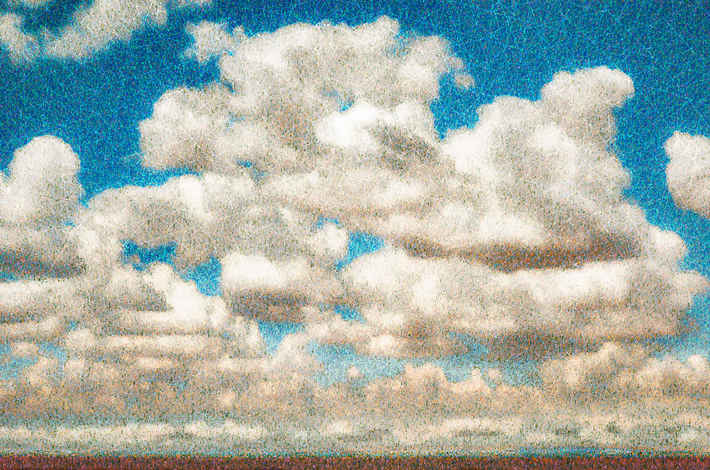 Cloudscape Illusion in the Desert
